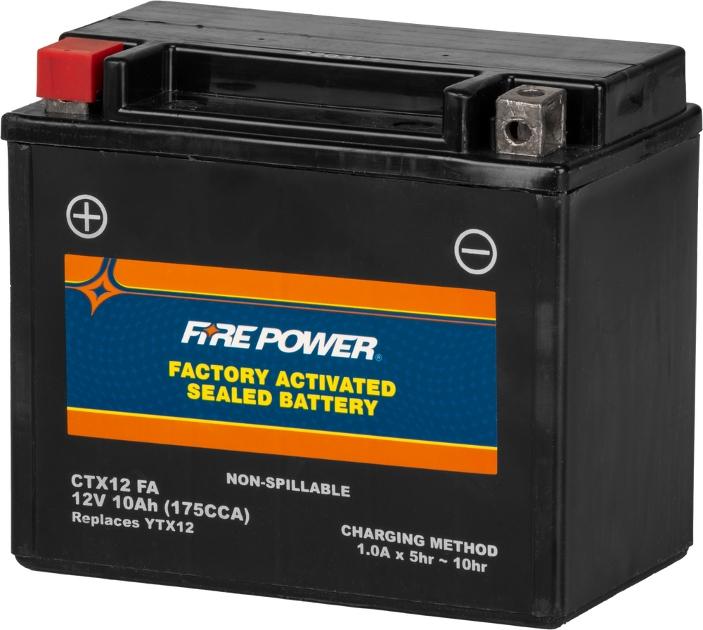 FIRE POWER BATTERY CTX12 SEALED FACTORY ACTIVATED