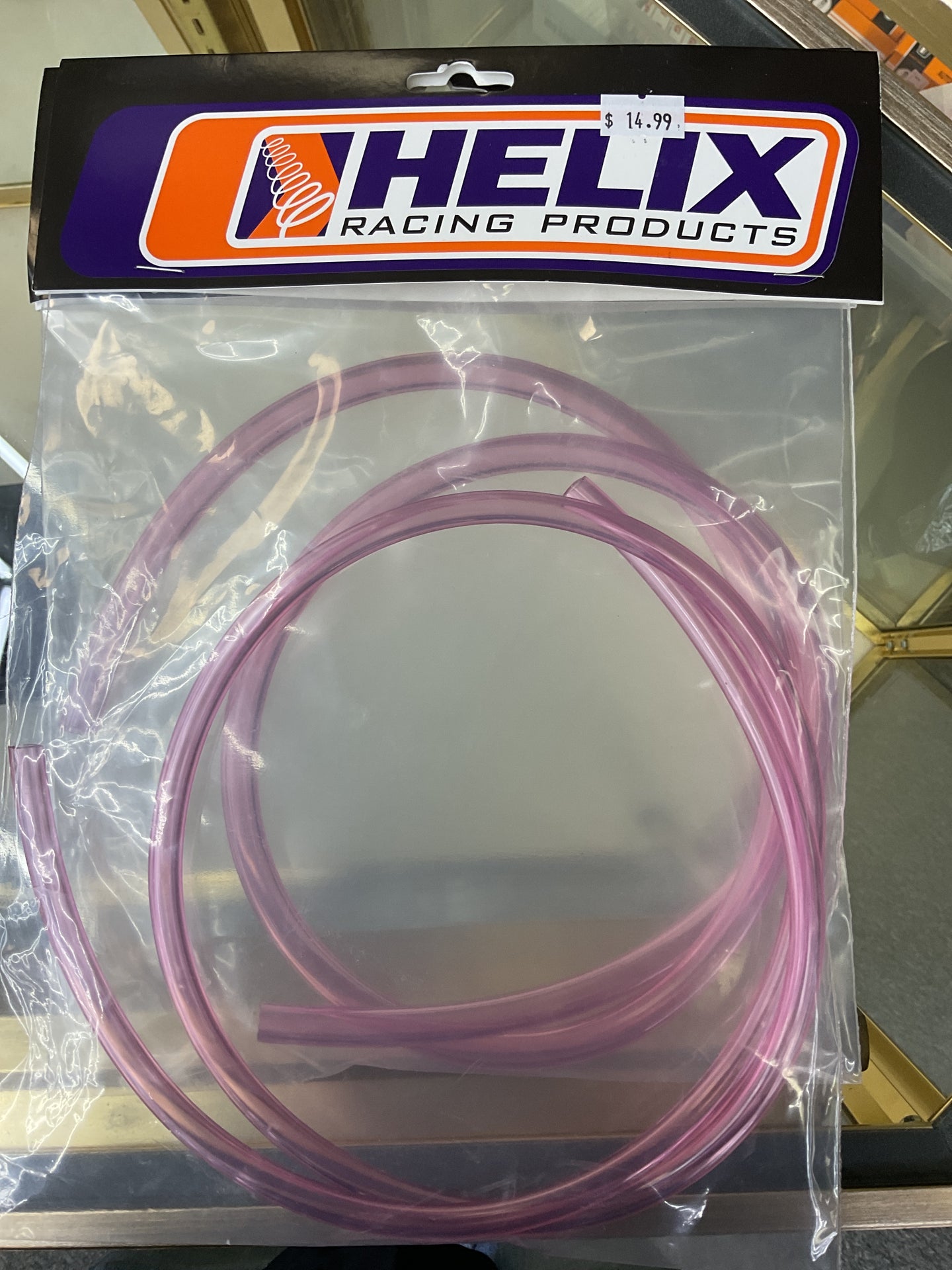 Helix fuel line