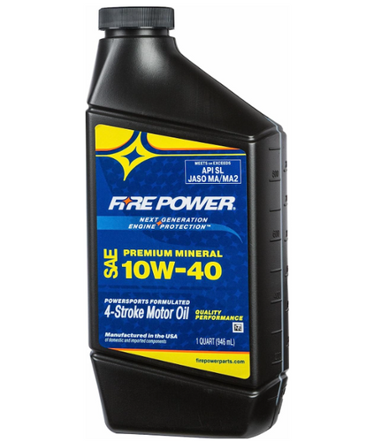 Fire Power Premium Mineral Oil 10w-40