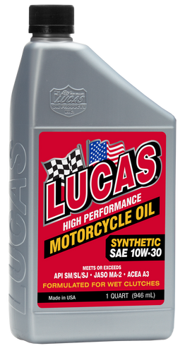 LUCAS SYNTHETIC HIGH PERFORMANCE OIL 10W30 1QT