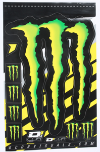 D-COR MONSTER CLAW DECAL SHEET 4 MIL
