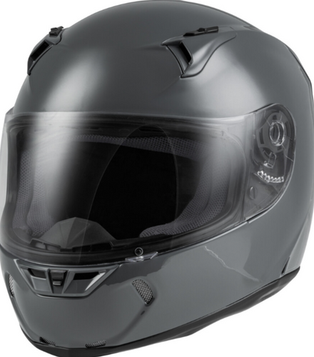 FLY RACING REVOLT SOLID HELMET GREY / WHITE