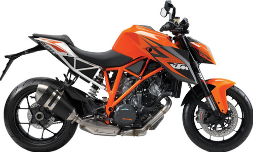 SUPER SPORT BIKE 14 KTM SUPERDUKE 1290 ORANGE