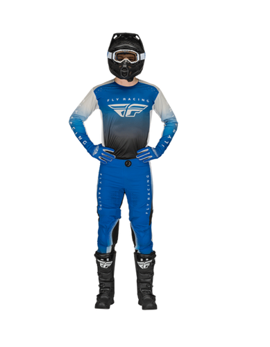 Fly Men's Lite Racewear Jersey Black/Blue